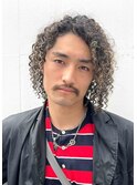 メンズパーマ・スパイラルパーマ・ハイライト・外国人風パーマ
