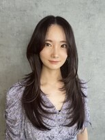 リンクエン(Link enn) 【ハッシュカット】ハイレイヤーカット/髪質改善/韓国ヘア/艶髪