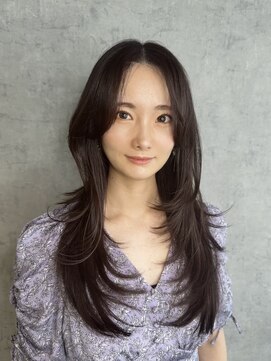 リンクエン(Link enn) 【ハッシュカット】ハイレイヤーカット/髪質改善/韓国ヘア/艶髪