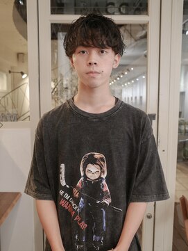 メイクス 表参道(MAKE'S omotesando) シャドウパーマスパイラルパーマメンズマッシュパーマ