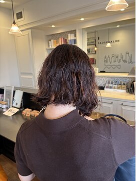 ポーズサロン(PAUSESALON) bob perm