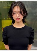 レイヤーボブ　レイヤーミディアム