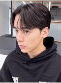 20代フェザーパーマ◎こなれ感センターパート◎