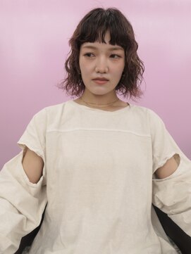 キジ(KIJI) 酸性ブリーチパーマ/レイヤーボブ