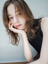 ギークス(GEEKS) 【GEEKS渋谷】ハッシュカット/ミディアムレイヤー/冬カラー/小顔