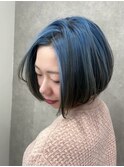 【ルーツカラー】ブルー
