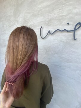 メゾンウィット(Maison Wit) インナーカラー