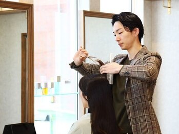 ANSEE BEAUTY STOREの写真/ショップ併設のサロンでは、カウンセリングから施術、会計まで全て担当スタイリストが一貫して対応します!