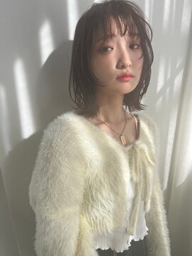 ヌークバイラヴェスト 四日市(neuk by lovest) 【neuk服部】髪質改善似合わせカット/ダークアッシュ