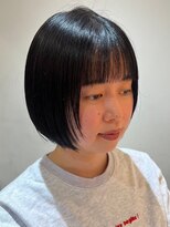 ジュイール(jouir)&nbsp;三鷹白髪ぼかしハイライトショートボブウルフショートカット韓国