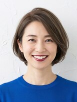 と和×美髪クリニック 巣鴨店&nbsp;お手入れ簡単。40代の大人上品ショート。ひし形シルエット