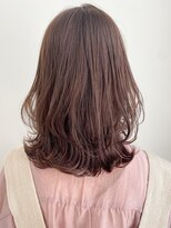 トゥーナ 表参道(tona) ミディアムレイヤー、外ハネボブ、グレージュ、脱白髪染め☆