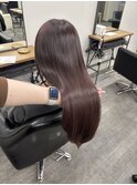 京都/河原町/ケアカラー/髪質改善トリートメント/ピンク系
