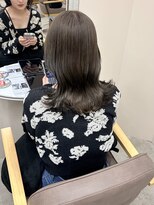 ノイ(noii) オリーブグレージュ/透明感/ブリーチなし/名古屋/伏見/栄/丸の内