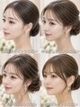 プラチナ(PLATINA)&nbsp;花嫁さんに大人気【顔まわりカット】人生で一番可愛くします！