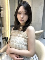 レーヴバイロンド 仙台(Reve by Lond) 仙台ミディアムレイヤー顔周り韓国トレンド韓国巻きくびれ巻き