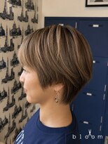 ブルームニキュウロク 富里(bloom 296)&nbsp;白髪ぼかしハイライトカラー