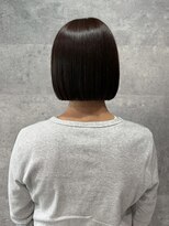 ジャム ヘアー サロン(Jam hair salon)&nbsp;マロンブラウン×グロッシースタイル