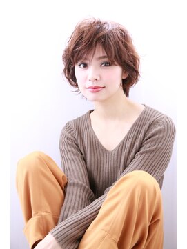 エフ 心斎橋(F a firm faith) 暖色系カラー/ボブショート/ヘルシースタイル