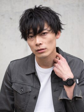 エムクランメイクス 原宿 表参道(m.clan MAKE'S) セミウェット ワイルドツーブロック【m.clan原宿 矢沢和也】