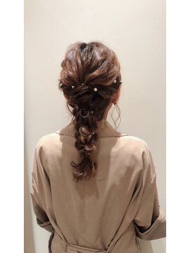 ジャパン ホンテン(JAPAN HONTEN) 編みおろしアレンジ＊