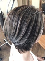 キープへアデザイン(keep hair design) 【自由が丘 keep 甲田】大人世代ショートレイヤースタイル