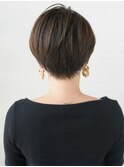 ナチュラル大人ショート