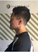 大人の刈り上げスタイル【BARBER-BAR】