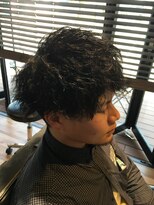 メンズヘアー スパイス 鍋島(Men's Hair SPICE)&nbsp;斎藤工風緩めツイストスパイラル