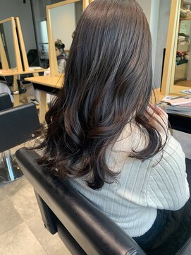 キチ(kichi.) [kichi.] チョコレートブラウン×セミロング