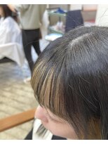 ヘアーアンドメイク ニッキ(hair&make nikki) フェイスフレーミング。