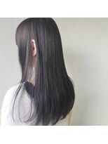 エミュー(emu by Amitie)&nbsp;ミルクティーグレージュ×艶ロング