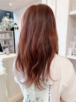 キャアリー(Caary)&nbsp;福山市美容室Caary人気 韓国っぽビビット赤みピンクカラー