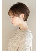 【小鳥居】シルキーベージュ大人可愛いボブショート前上がりボブ