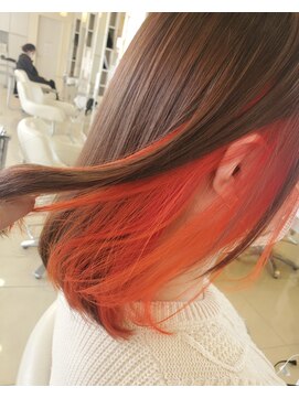 アイコニック 豊田店(ICONIQ) インナーカラー/オレンジ