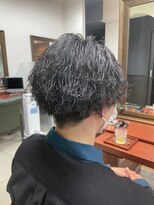 ヘアークリアー 春日部 メンズ/大人かっこいいメンズ波巻きパーマ/ビジネスシーンにも