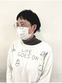 アシンメトリーショート