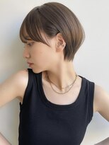 トルネード(TORNADO)&nbsp;大人可愛い20代30代マッシュショートチョコレートカラー A803