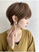 大人可愛い20代30代40代50代小顔ショートボブナチュラルショート