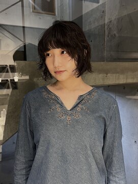 ネロ ヘアサロン 渋谷(NERO HAIR SALON) 【眞下秋歩】ボブパーマ