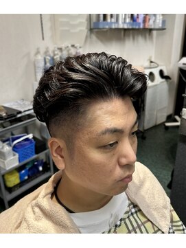 センス 大井町店 アップバングツーブロック