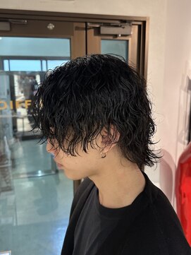 コワファーストナガサキシャンプーボーイ(COIFF1RST NAGASAKI SHAMPOO BOY) 波巻きパーマ　セクシーパーマ