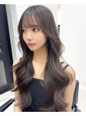 大人可愛い韓国ヘア　くびれヘア　レイヤーカット　似合わせ#