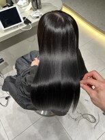 ロンドメリア 天神大名店(Lond Melia)&nbsp;★くびレイヤーエモージュインナーグレージュ前髪ピンクベージュ