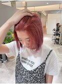 20代 30代 40代 ミディアム ハイトーン 伸ばしかけ大人ボブ