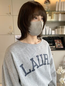 クレーチェ(CRECE) 《畑中結衣》ミディアムウルフ/ウルフカット/レイヤーカット