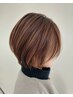 【達人ショート！今田限定】360°美人カット＆似合せカラー　￥15150→￥12120