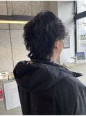 【札幌白石】メンズウルフパーマ/襟足長め/メンズパーマ