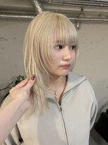 ノラ シブヤ(NORA) デザインカラーシャドールーツカラー裾カラーレイヤーカット