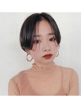 アンブルリュクス 中野(amble luxe) 【レディースセンターパート】【ショートスタイル】【中野】